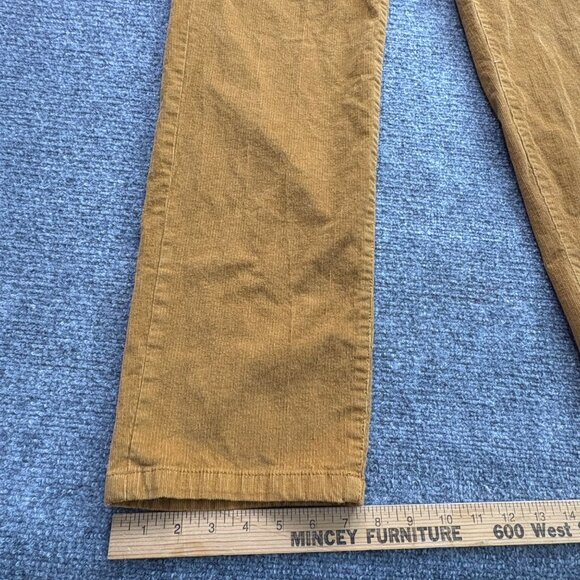 Chaps Pants Mens 38x32 Corduroy Tan Straight Fit Preppy Retro Classic Academia‎ - Picture 8 of 16